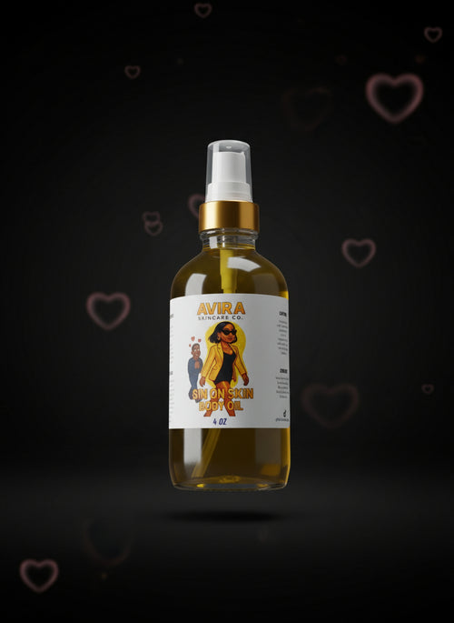 Avira's Skincare Collection Sin on Skin Body Oil