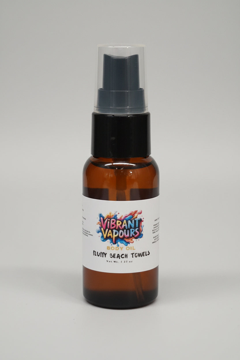 Vibrant Vapours Mini Size Body Oil (Fluffy Beach Towels)