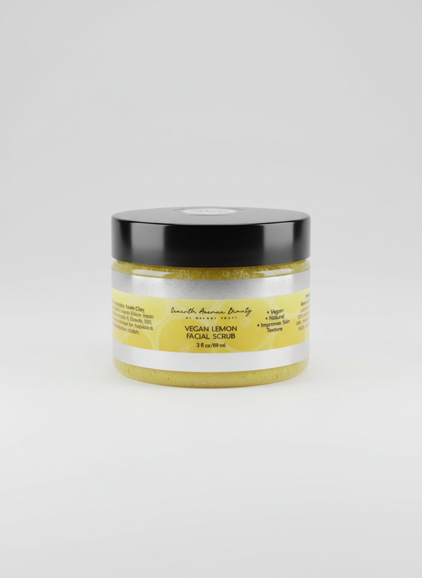 Seventh Avenue Beauty Lemon Facial Scrub
