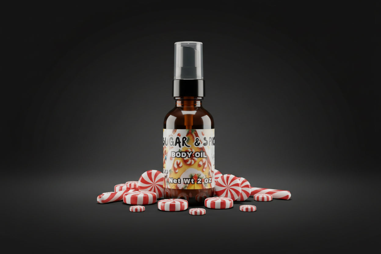 Vibrant Vapours Sm Body Oil (Scent: Sugar & Spice)