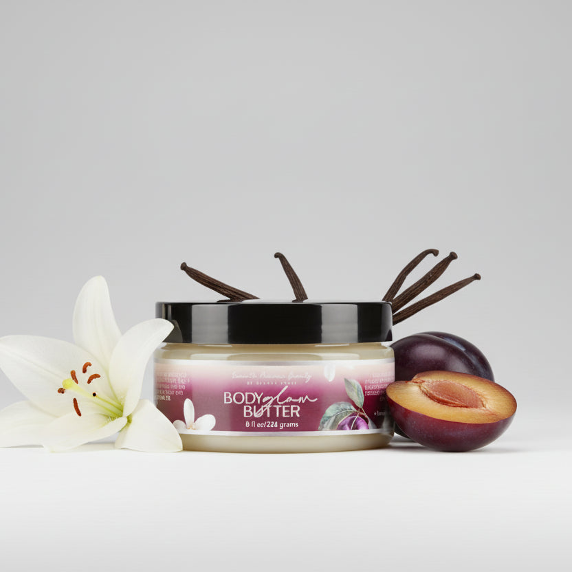 Seventh Avenue Beauty Vanilla & Plum Scent Body Glow Butter