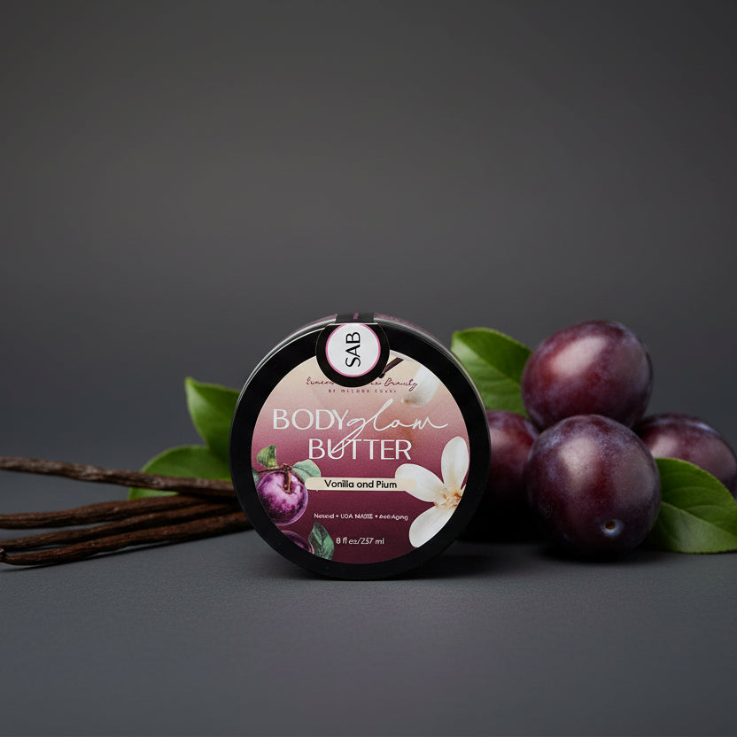 Seventh Avenue Beauty Vanilla & Plum Scent Body Glow Butter