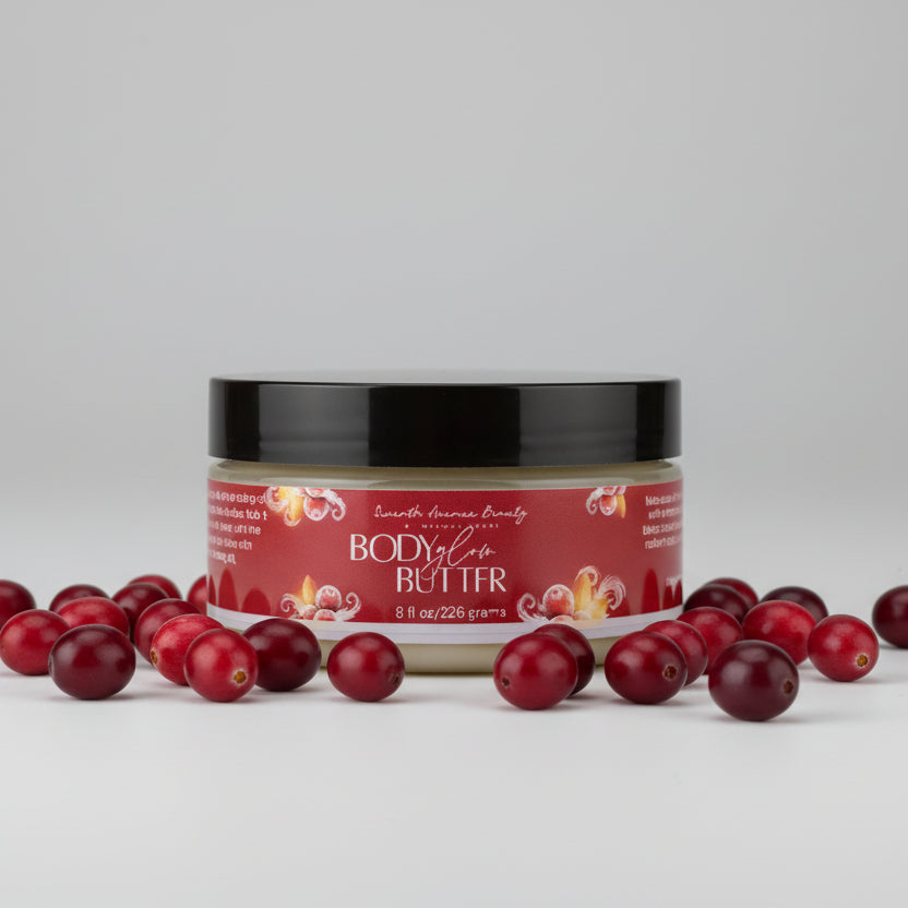 Seventh Avenue Beauty Body Almond Cranberry Frost Glow Butter