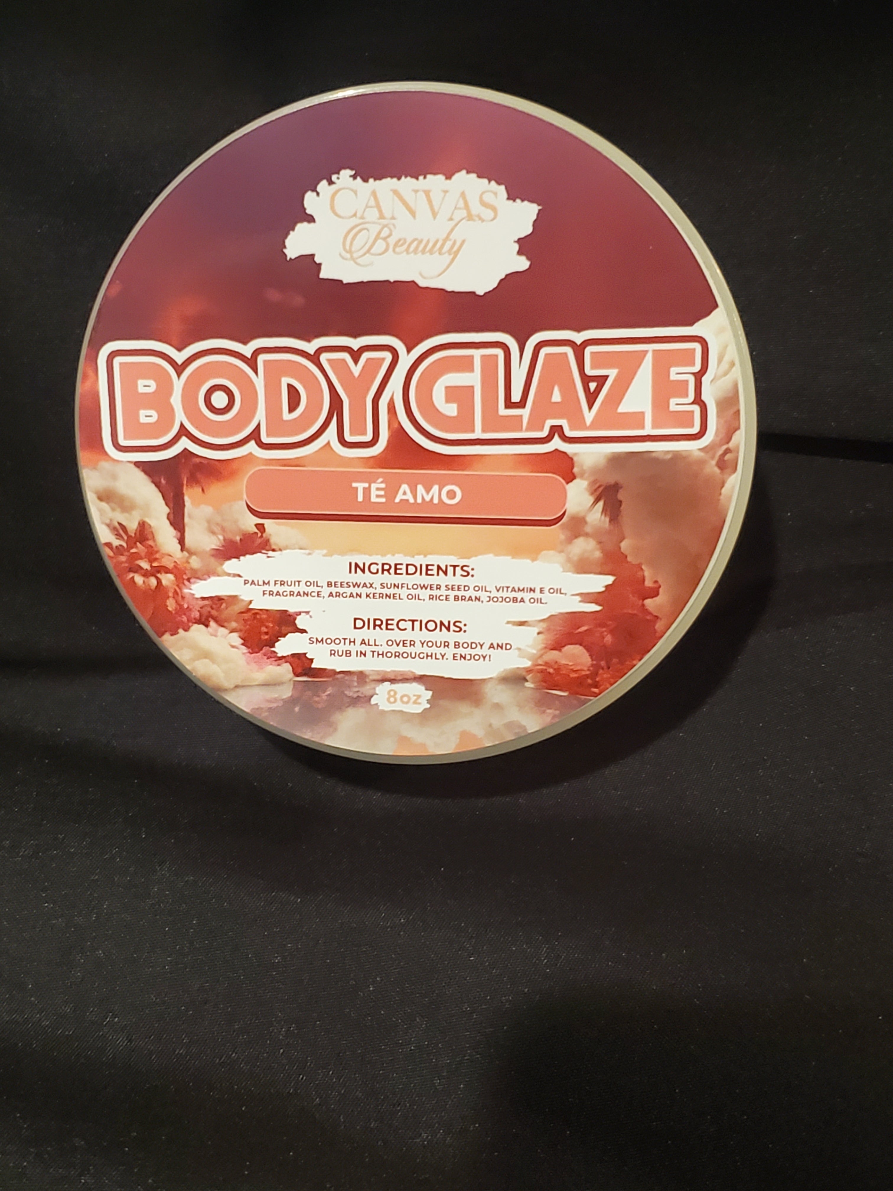 CANVAS Beauty Brand (Lg Size Body Glaze-Te Amo)
