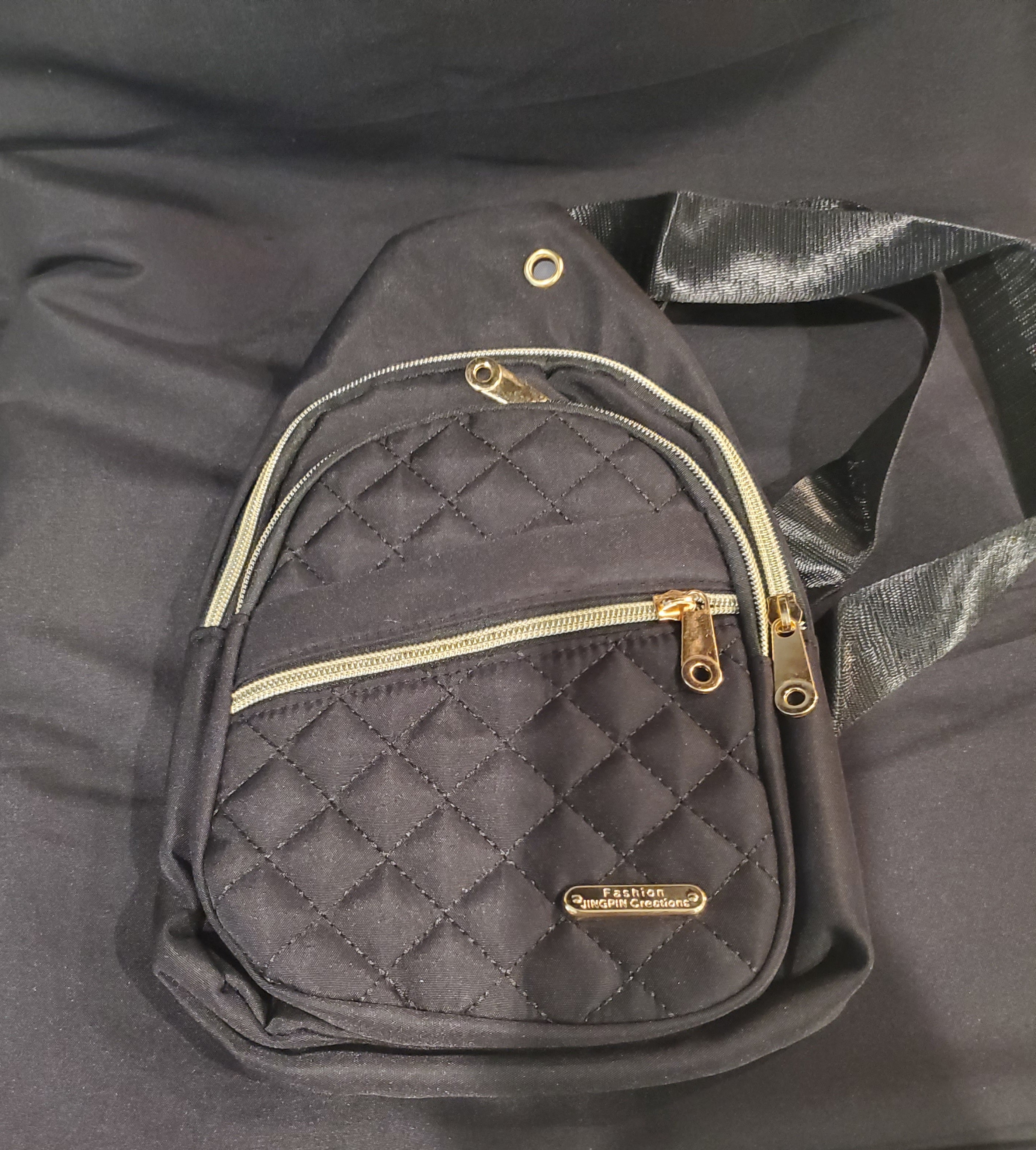 Clearance Corner Misc-(Crossbody Bag-Black)