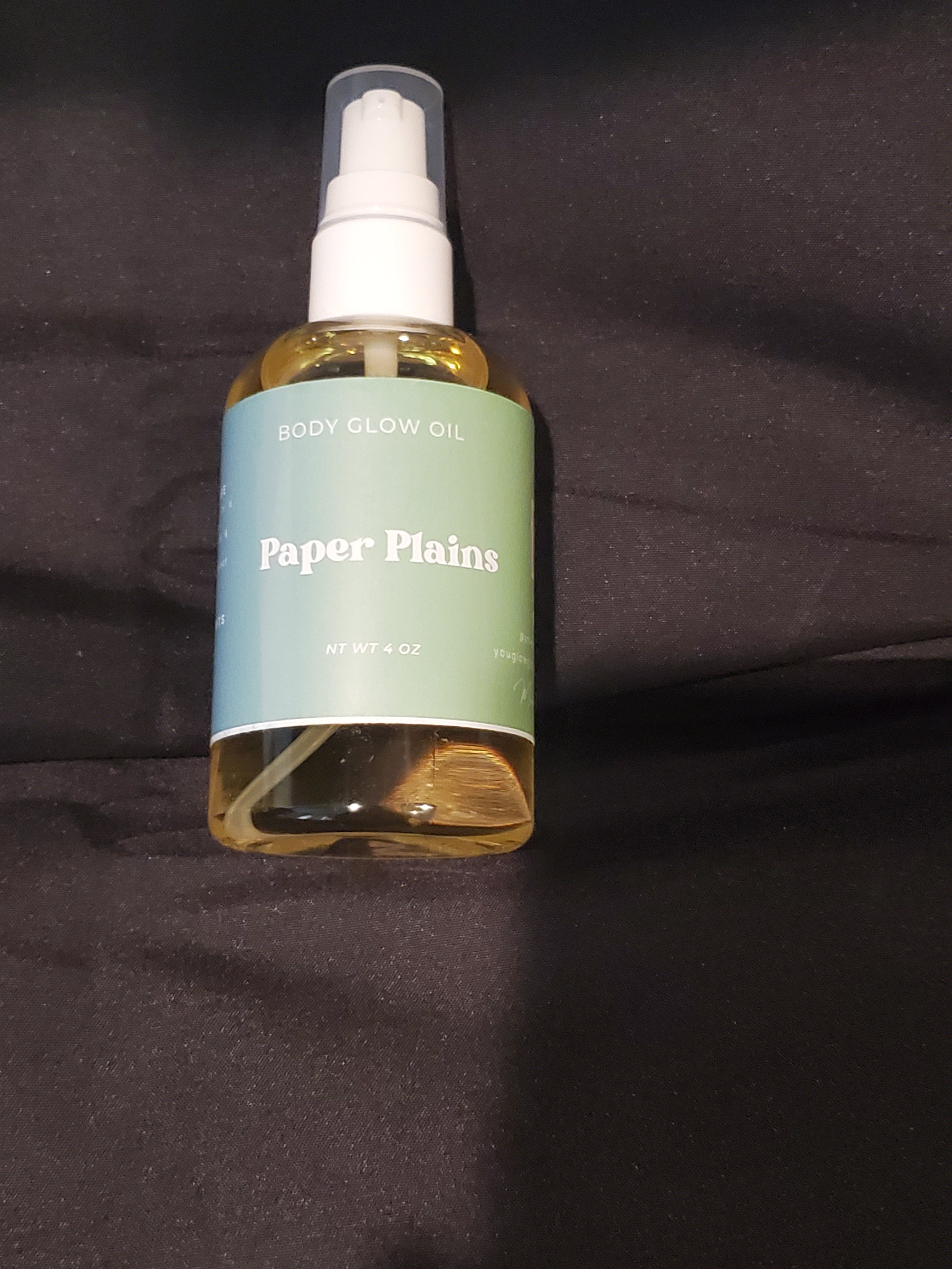 You Glow Girl by Karie (Lg size Body Oil-Paper Plains)