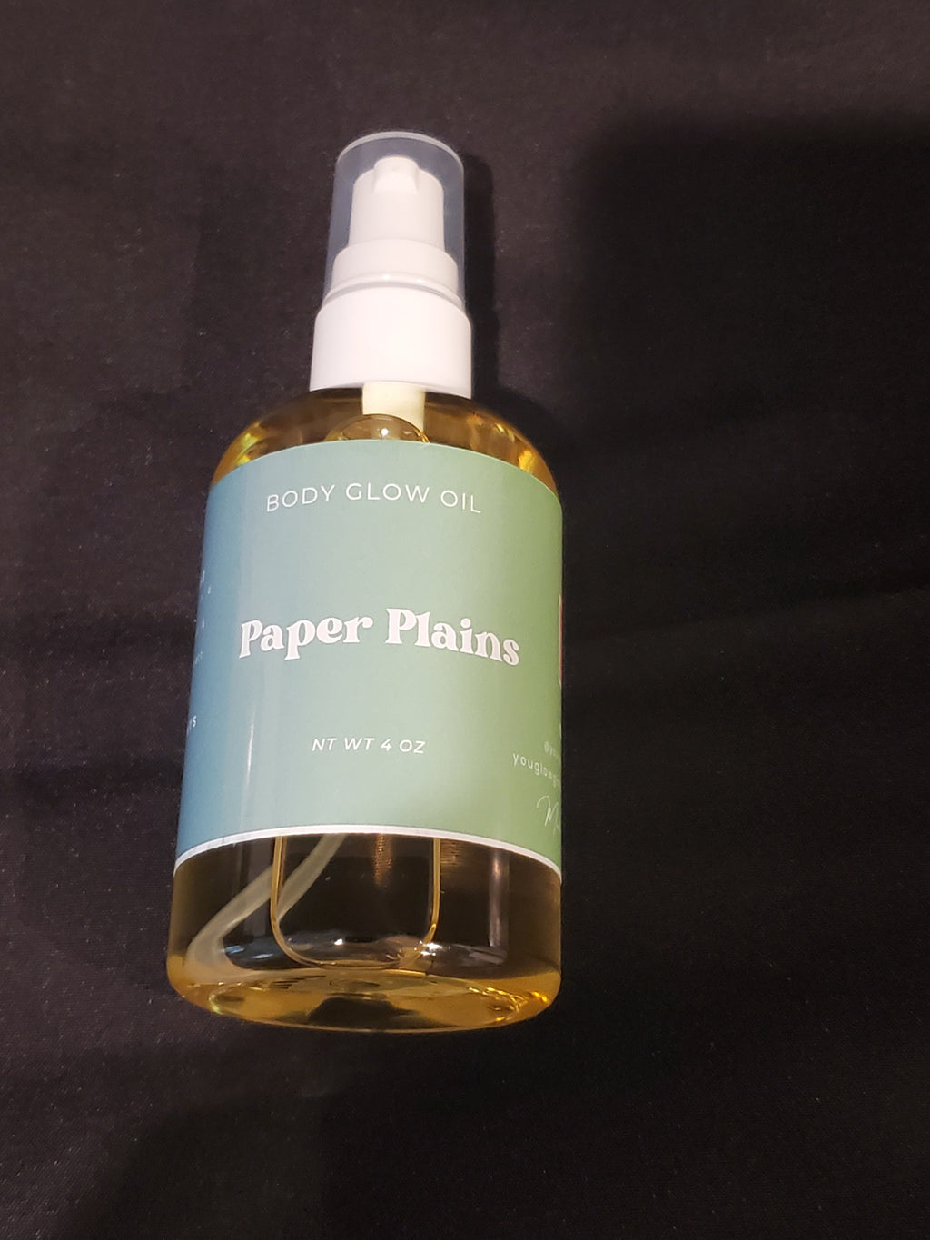You Glow Girl by Karie (Lg size Body Oil-Paper Plains)