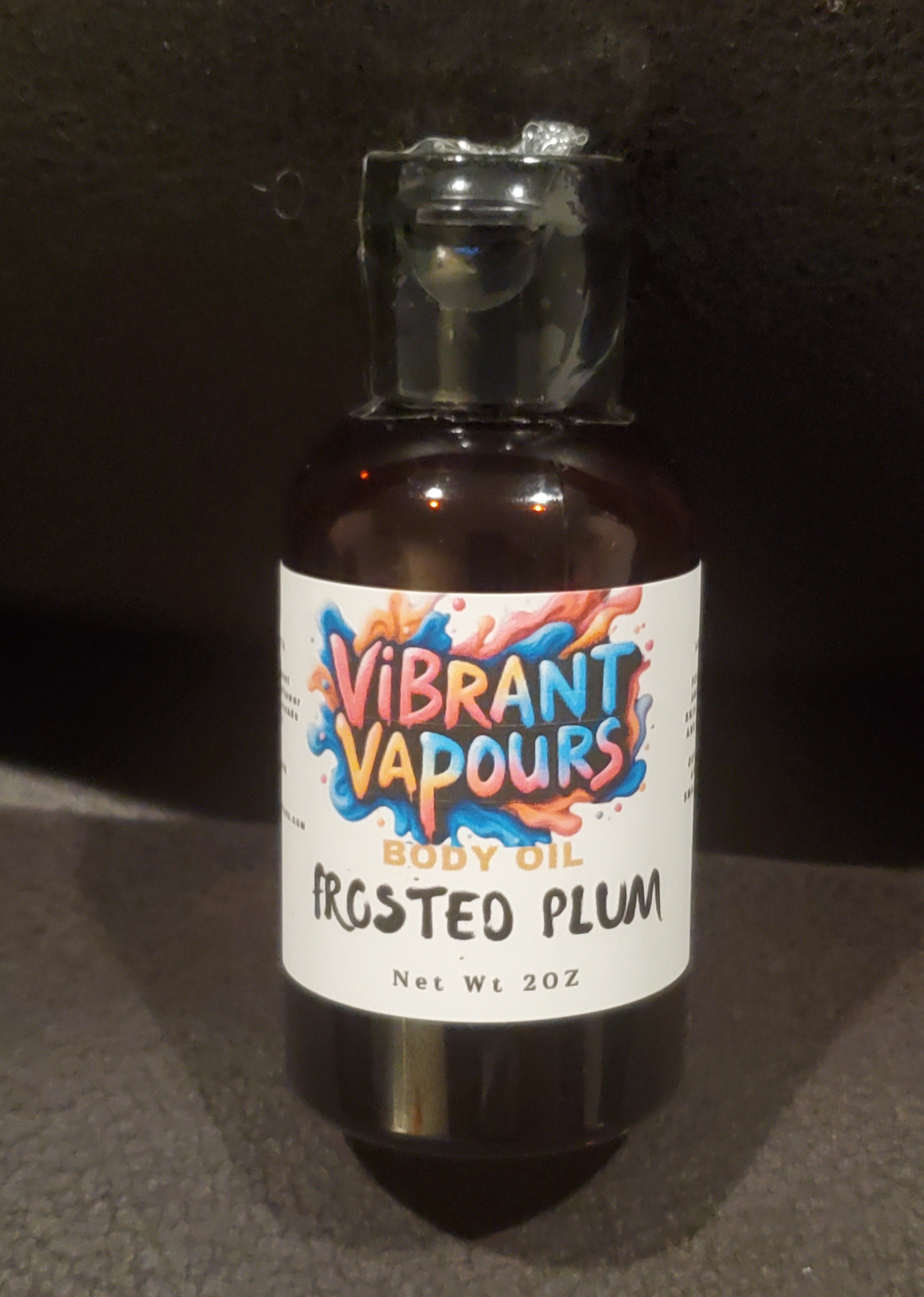 Vibrant Vapours Sm Body Oil (Frosted Plum)
