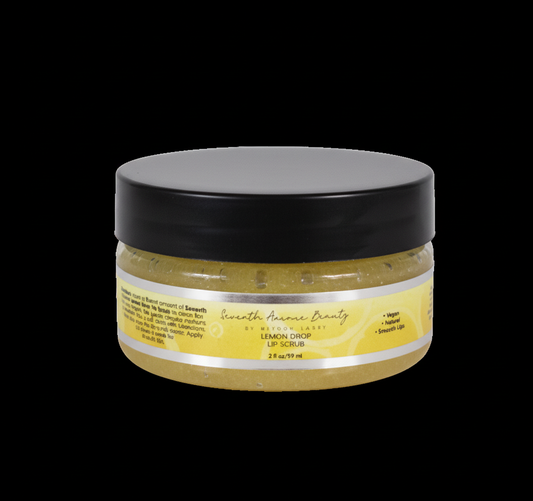 Seventh Avenue Beauty Vegan Lemon Drop Lip Scrub