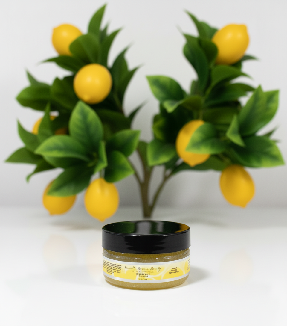 Seventh Avenue Beauty Vegan Lemon Drop Lip Scrub