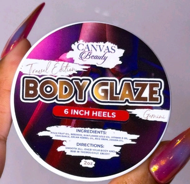 CANVAS Beauty Brand Travel Size Body Glaze (6in Heels-Inspo by Good Girl-Carolina Herrera)
