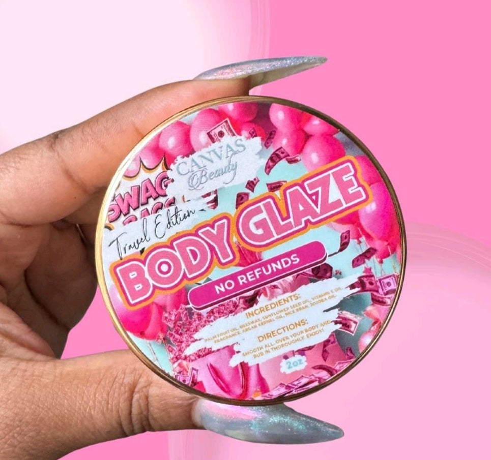 Canvas Beauty Brand Travel Size Body Glaze (No refunds-Gold Label)