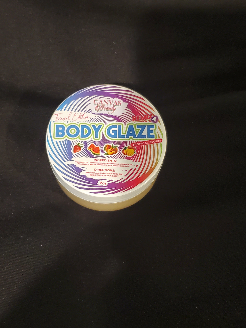 CANVAS Beauty Brand Travel Size Body Glaze (Tropical Storm)