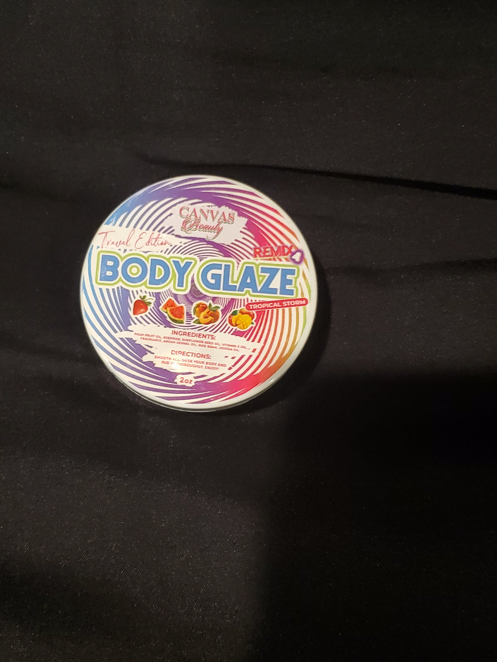 CANVAS Beauty Brand Travel Size Body Glaze (Tropical Storm)
