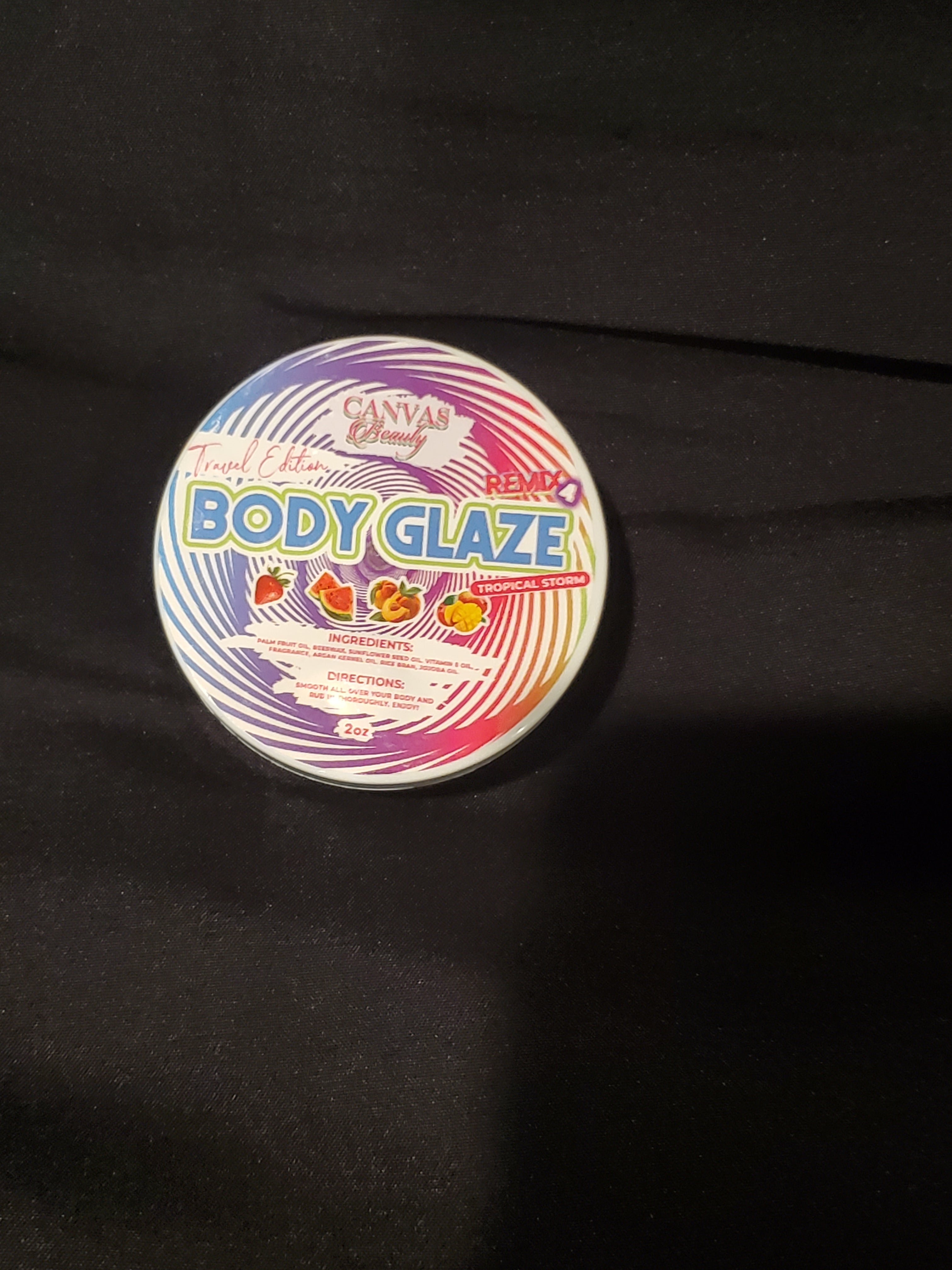 CANVAS Beauty Brand Travel Size Body Glaze (Tropical Storm)
